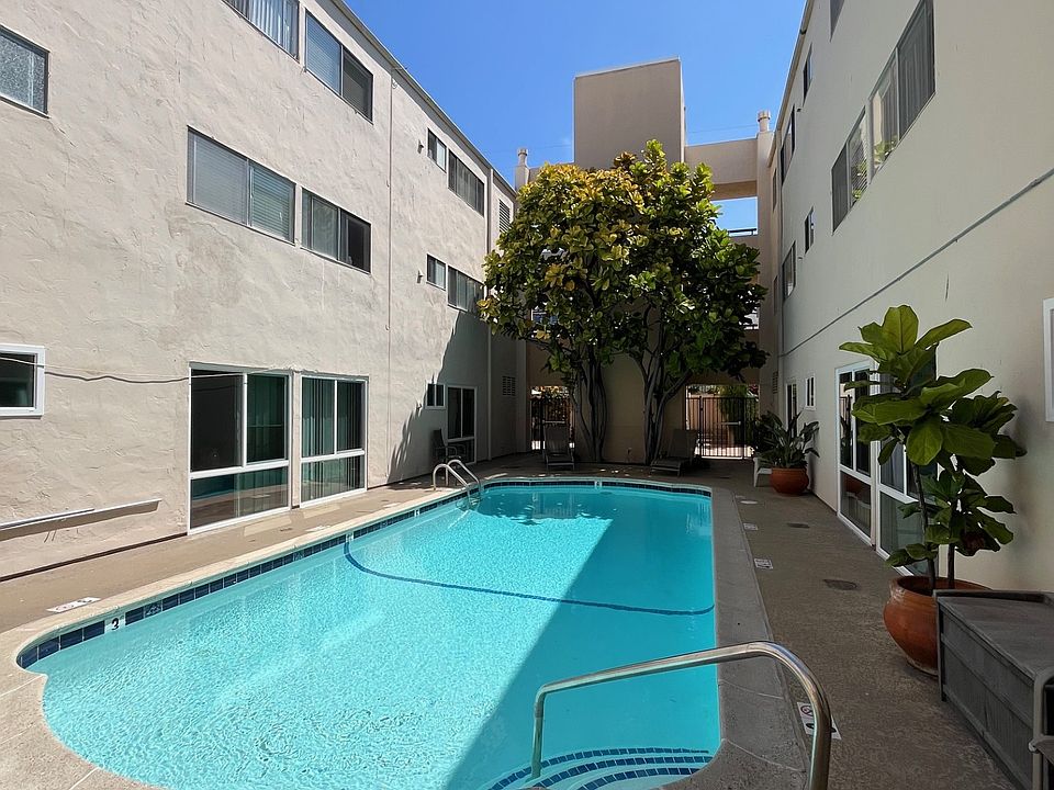 Pool and courtyard