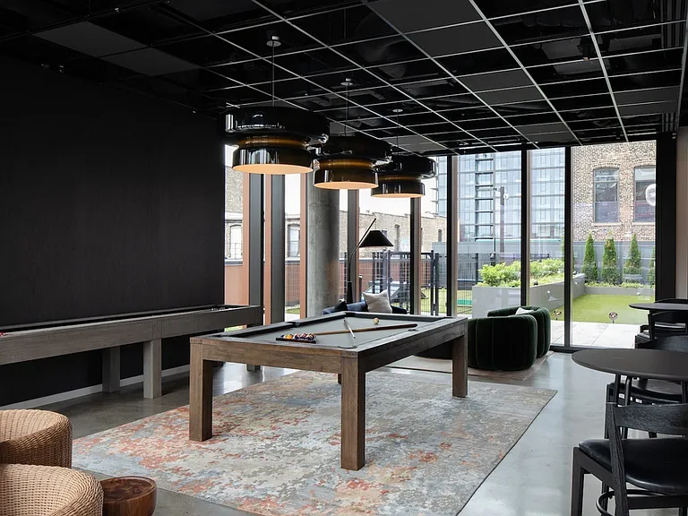 Billiards room