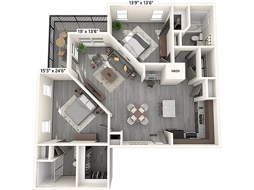 Floor plan B4
