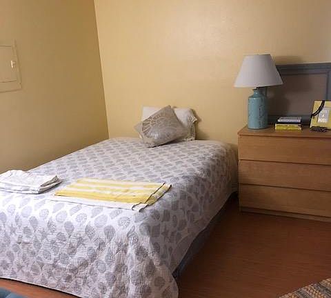 Downstairs master bedroom (right side)