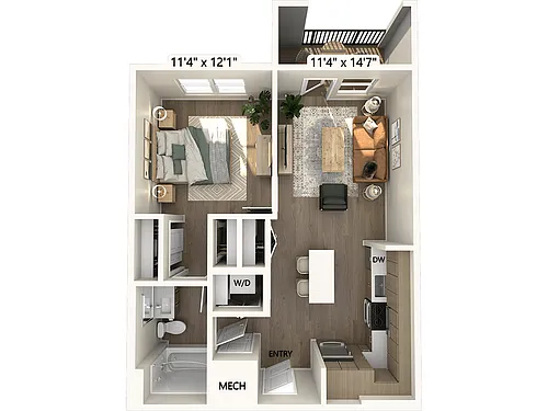 Floor plan A1-Finish2-630