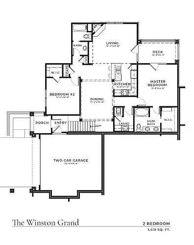 Floor plan Winston Grand