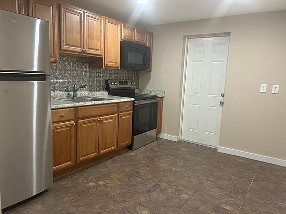 kitchen and back door