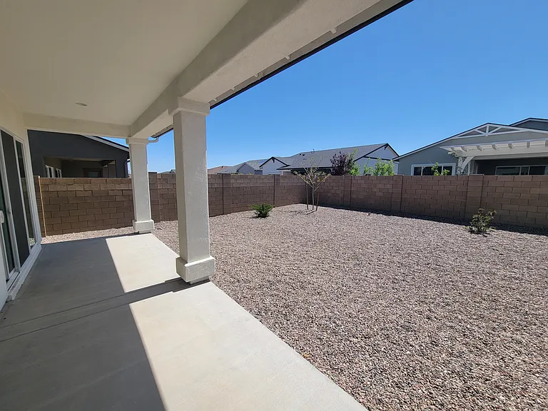 Backyard Patio 8' x 28'