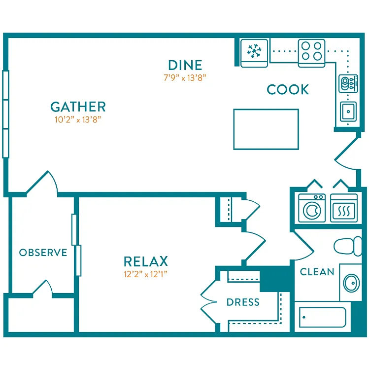 Floor plan Avery