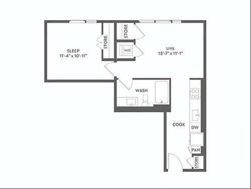 Floor plan A1