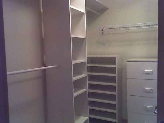 Walk In Closet Master Bed