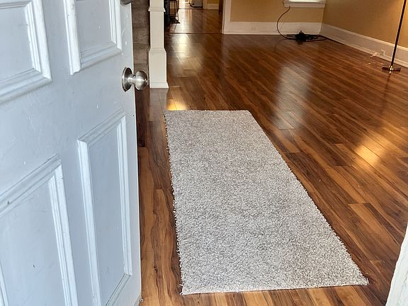 Front door entrance to living room