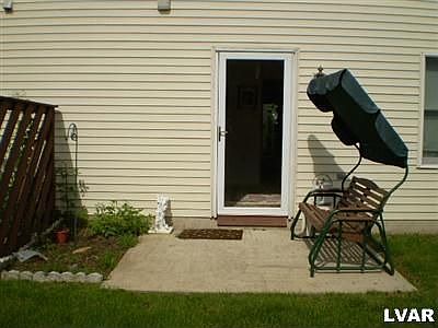 Patio in Back