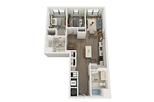 Floor plan B3-AFF