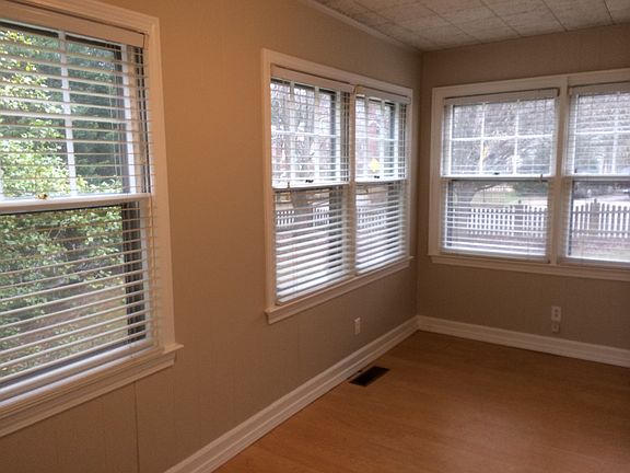 Sunroom off of living room