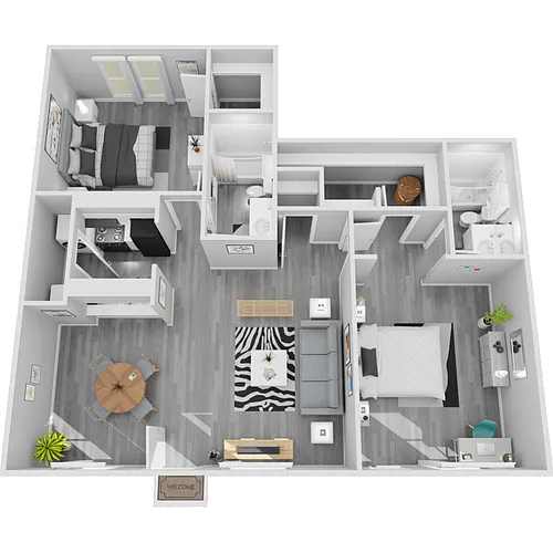 Floor plan B3