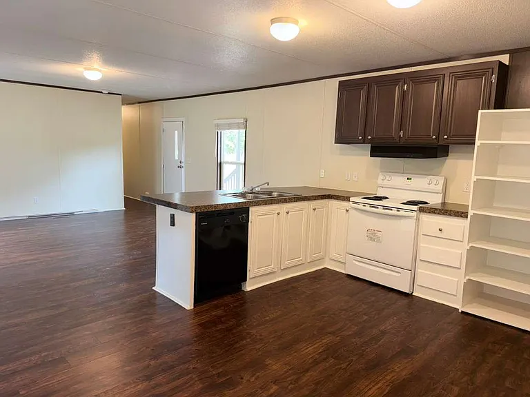 Kitchen and Living Room
