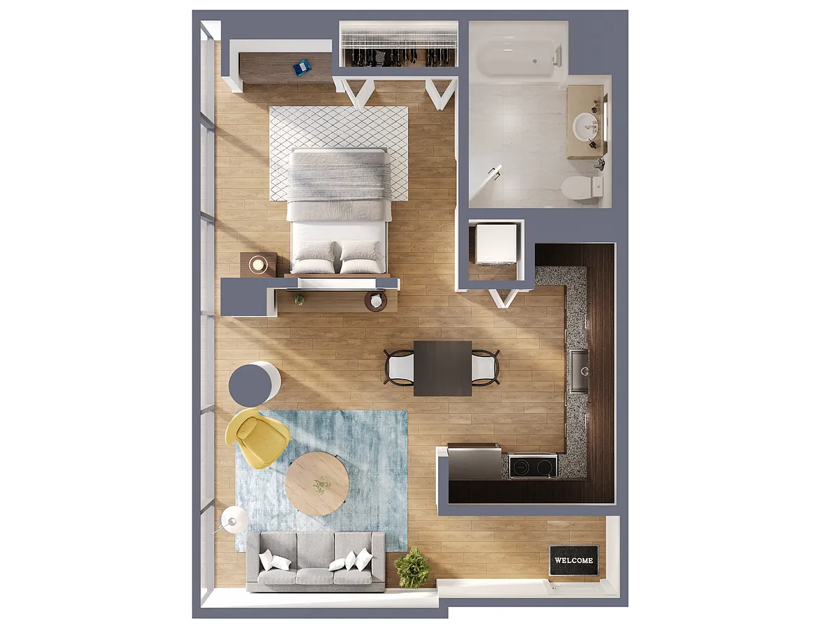 Floor plan P