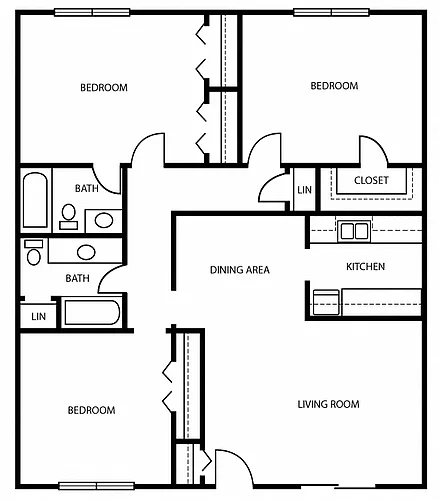 Floor plan C1