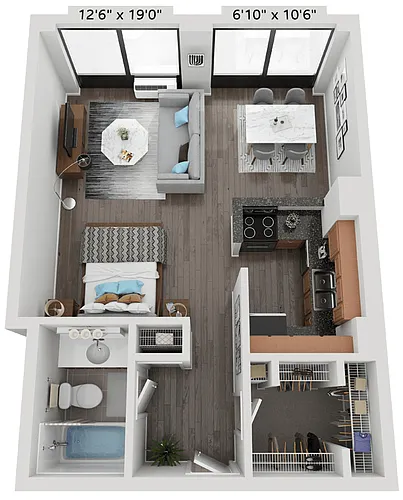 Floor plan STUDIO