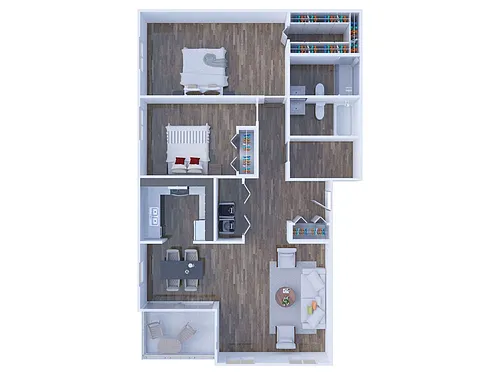 Floor plan B3