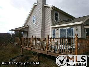 Deck overlooking Mountains