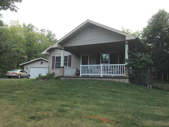 East side of house