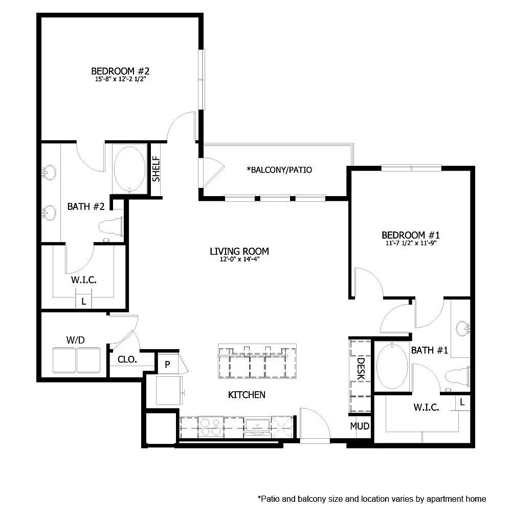 Floor plan AH B4