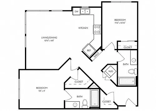Floor plan C1