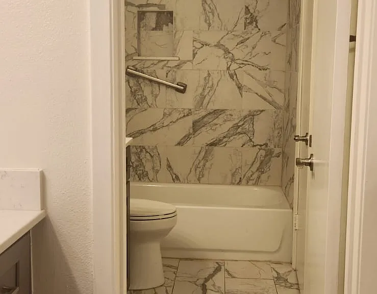 Shared bathroom