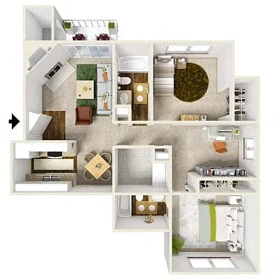 Floor plan The Palmetto