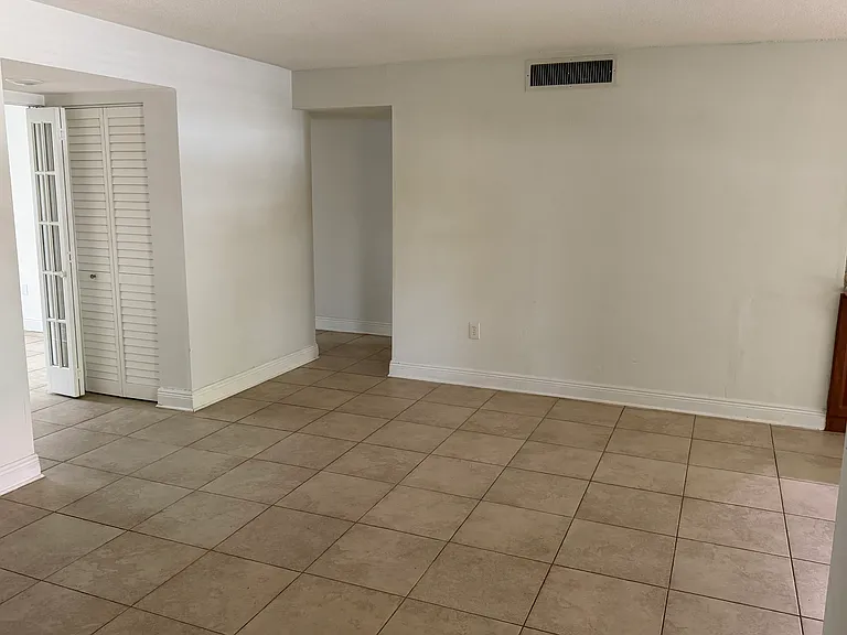 View from front door leading to bedrooms.