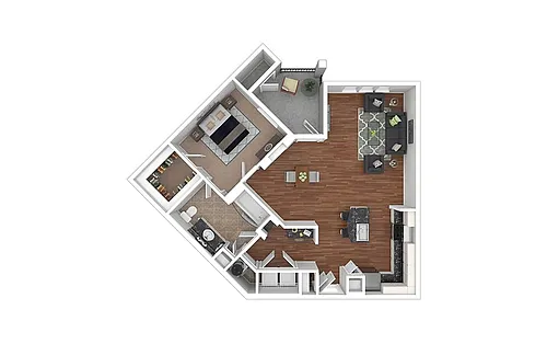 Floor plan A19 - Hibiscus