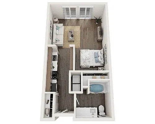 Floor plan E1I