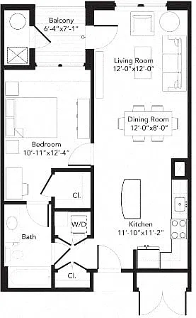 Floor plan A6