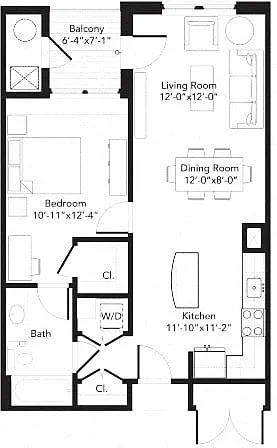 Floor plan A6