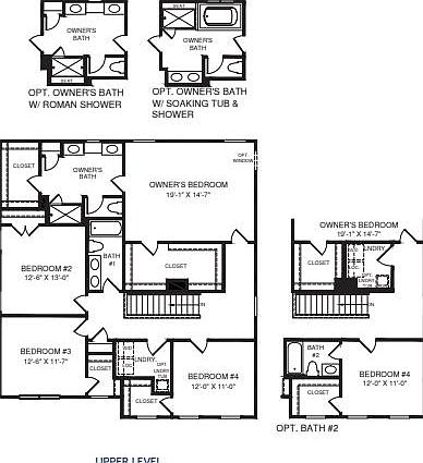 upper level floor plan