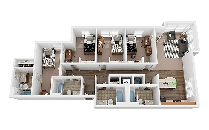 Floor plan The Camden Platinum