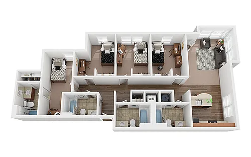 Floor plan The Camden Platinum