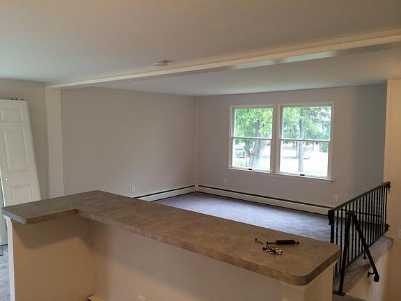 view of den from kitchen