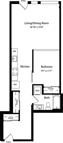 Floor plan O14