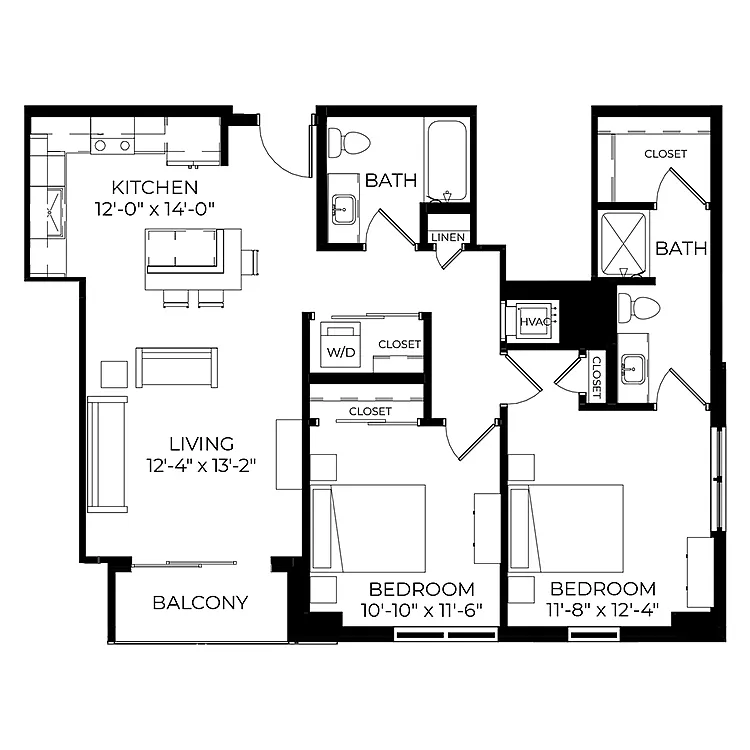 Floor plan 609
