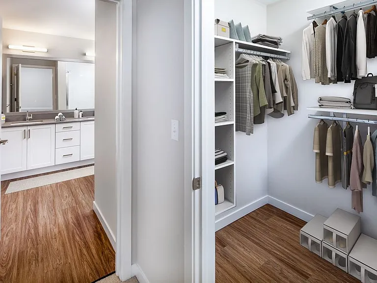 Finish Scheme 1 walk-in closet and bath