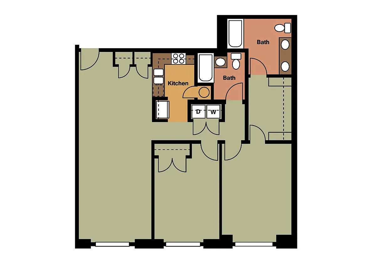 Floor plan Cayce