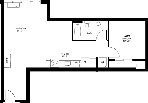 Floor plan OA7