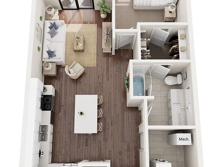 Brand New - War Eagle Apartments in the River Point District — Photo 16