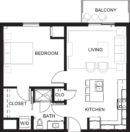 1 Bedroom 1 Bathroom 5th floor apartment 1 Bedroom 1 Bathroom 5th floor apartment