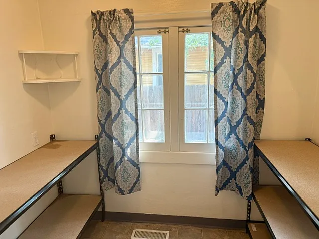 Storage room by kitchen
