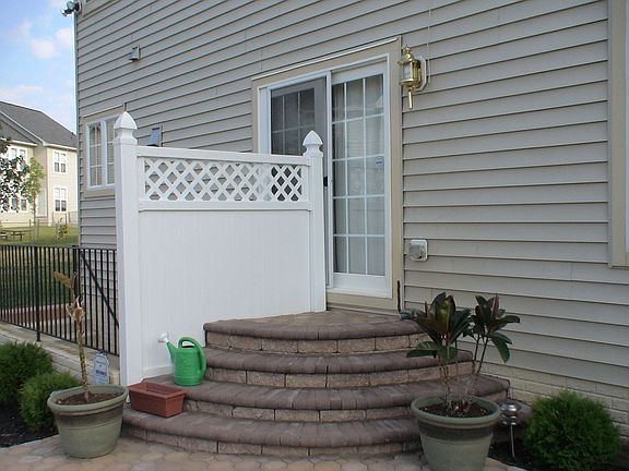 back - patio steps