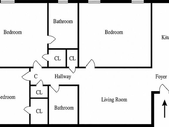 2nd image of 100 W 86th St APT 5C
