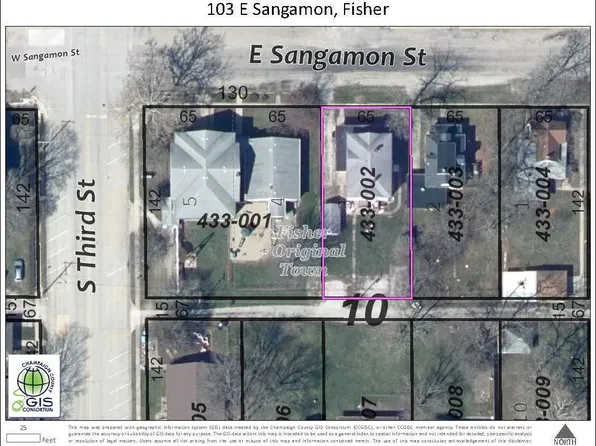 103 E Sangamon St, Fisher, IL 61843