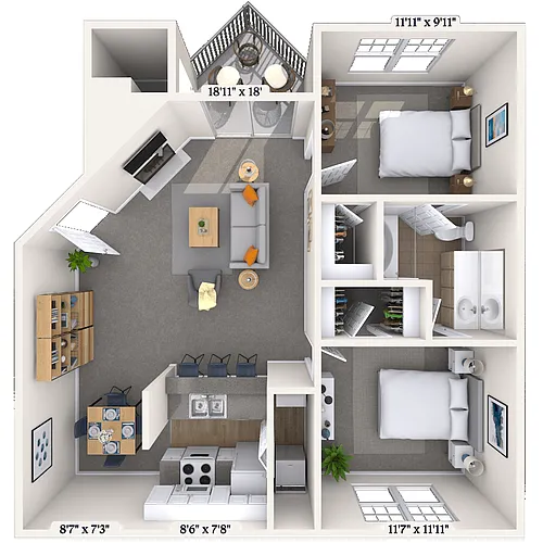 Floor plan 21A Floor Plan