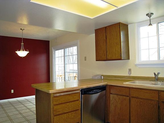 Kitchen View to Dining Area