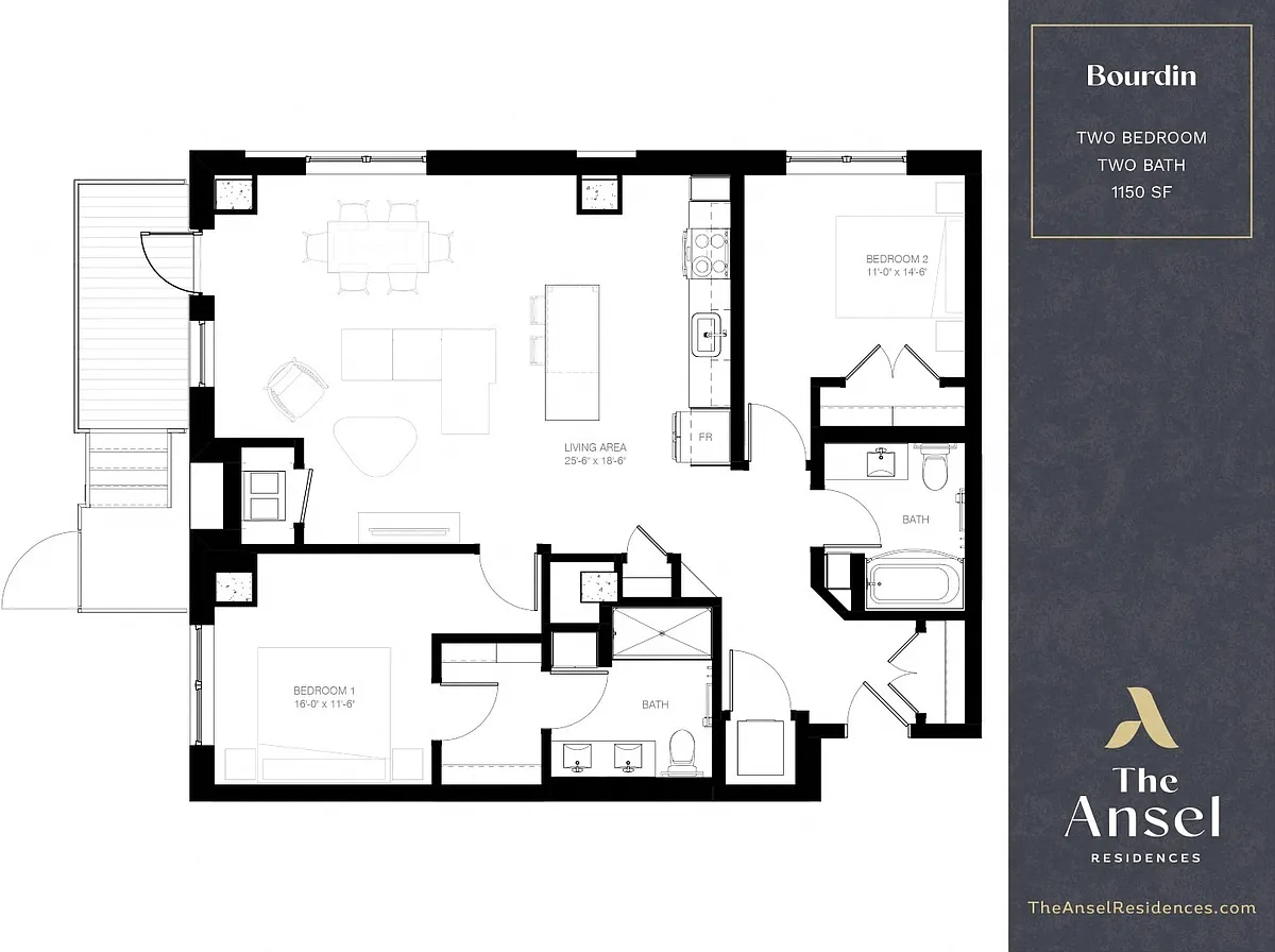 Floor plan Bourdin
